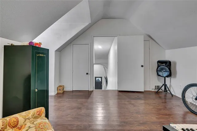a view of a hallway with interior of the house