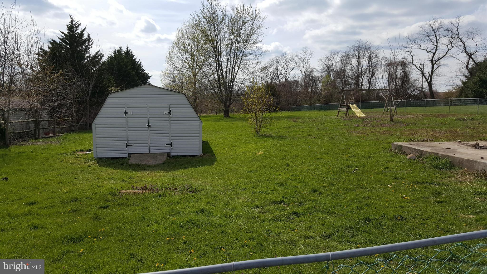 16 Locomotive Lane Colora, MD 21917 - Photo 3 of 12 Rear Yard / Shed