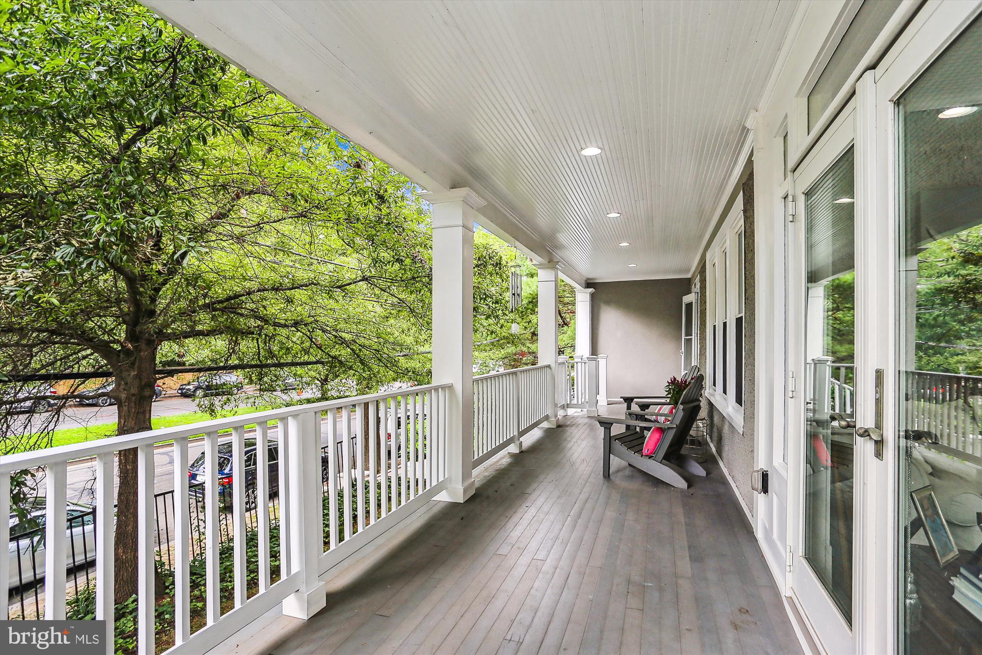 4887 MacArthur Boulevard Northwest Washington, DC 20007 - Photo 11 of 21 Amazing front porch for relaxing