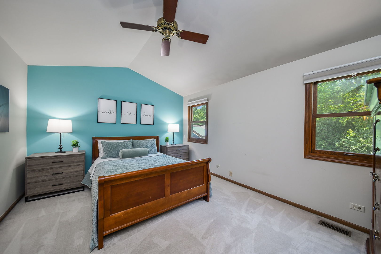 27W108 Walnut Drive Winfield, IL 60190 - Photo 10 of 20 a bedroom with a bed and a dresser