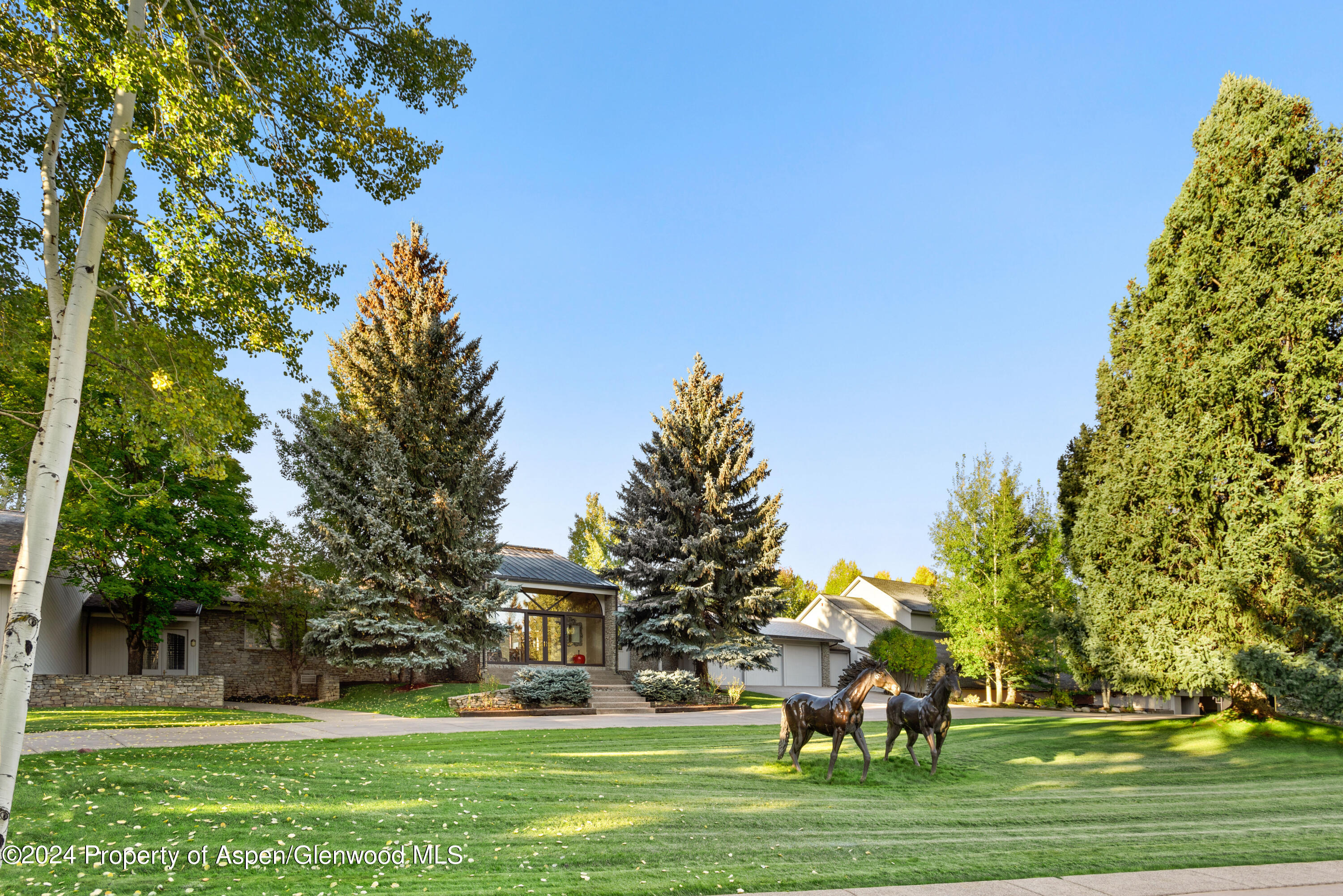 1650 McLain Flats Road Aspen, CO 81611 - Photo 2 of 72 a view of a volley ball court