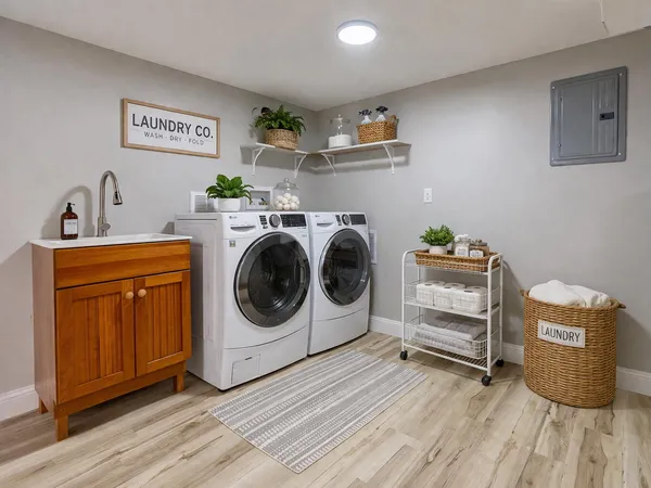 a kitchen with stainless steel appliances granite countertop a stove and a refrigerator