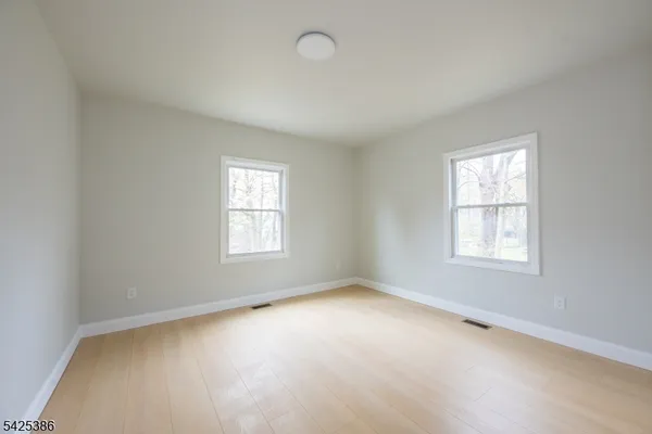 a view of a window in a room