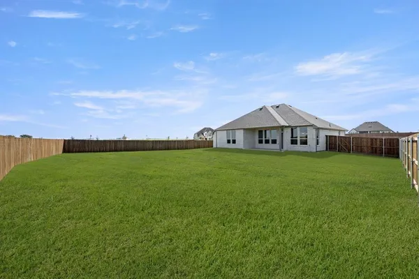 a house view with a outdoor space