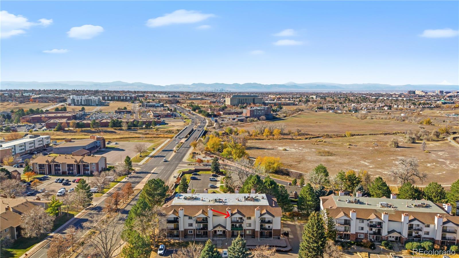 481 South Kalispell Way, Unit 306 Aurora, CO 80017 - Photo 40 of 43 an aerial view of a city