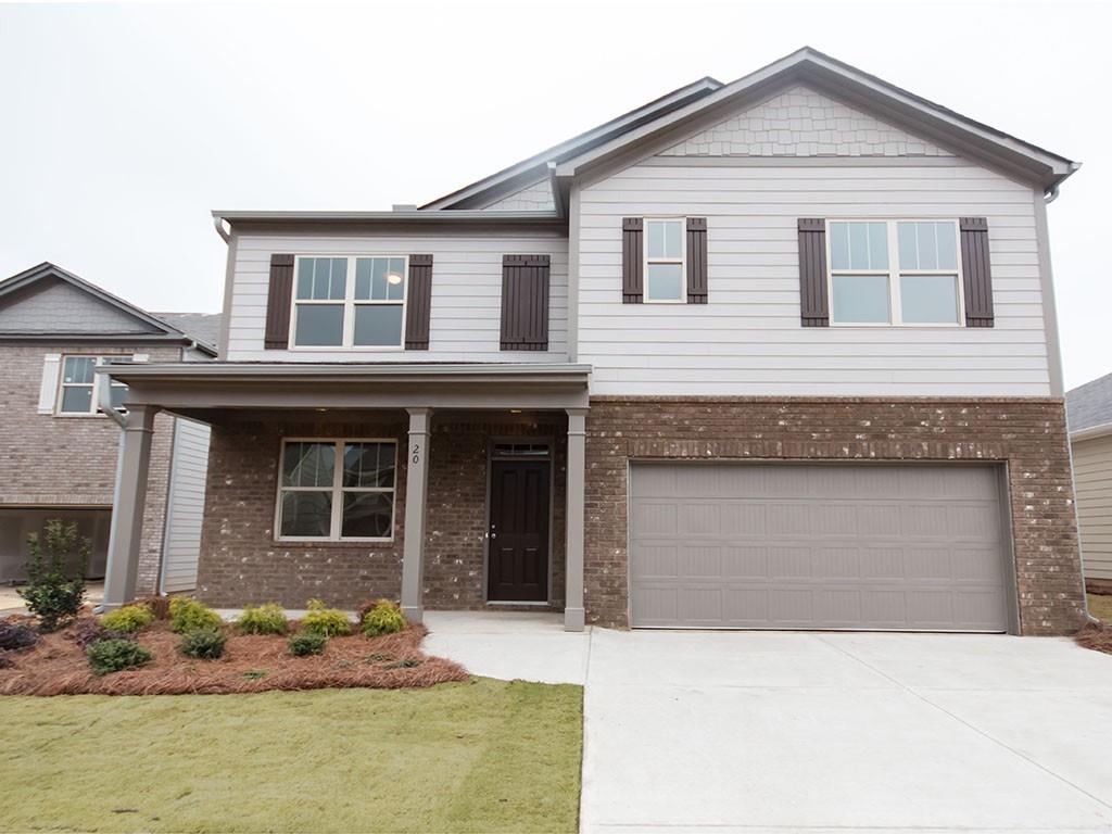 Not actual home. sample same plan.