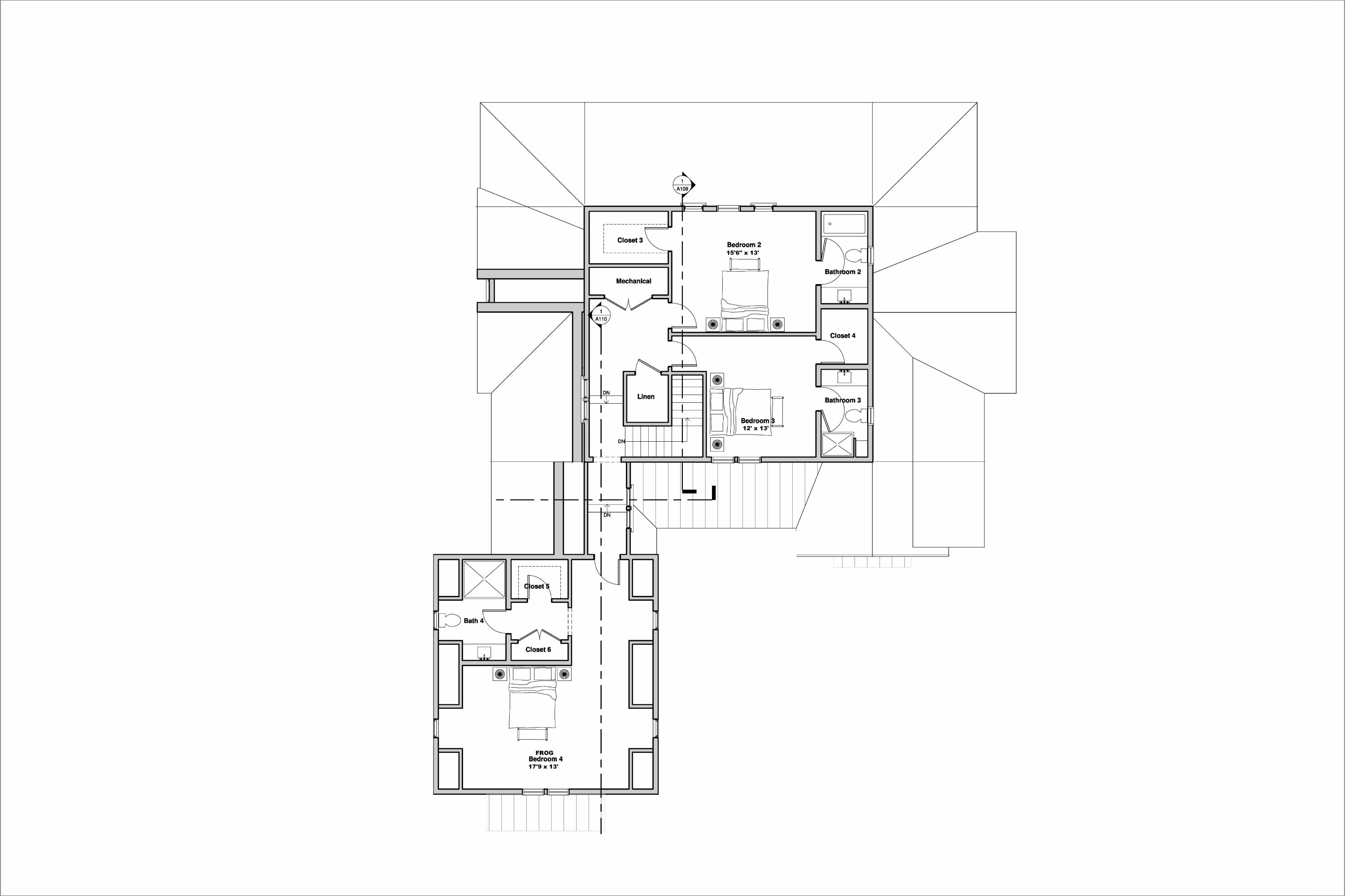 316 Woodland Shores Road Charleston, SC 29412 - Photo 12 of 12 6_THE MAYBANK_SECOND FLOOR PLAN_CLEAN