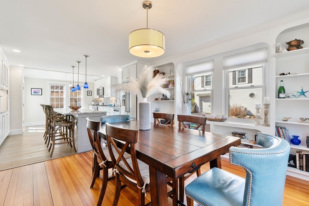 19 Damon Road Scituate, MA 02066 - Photo 5 of 33 a view of a dining room with furniture and wooden floor