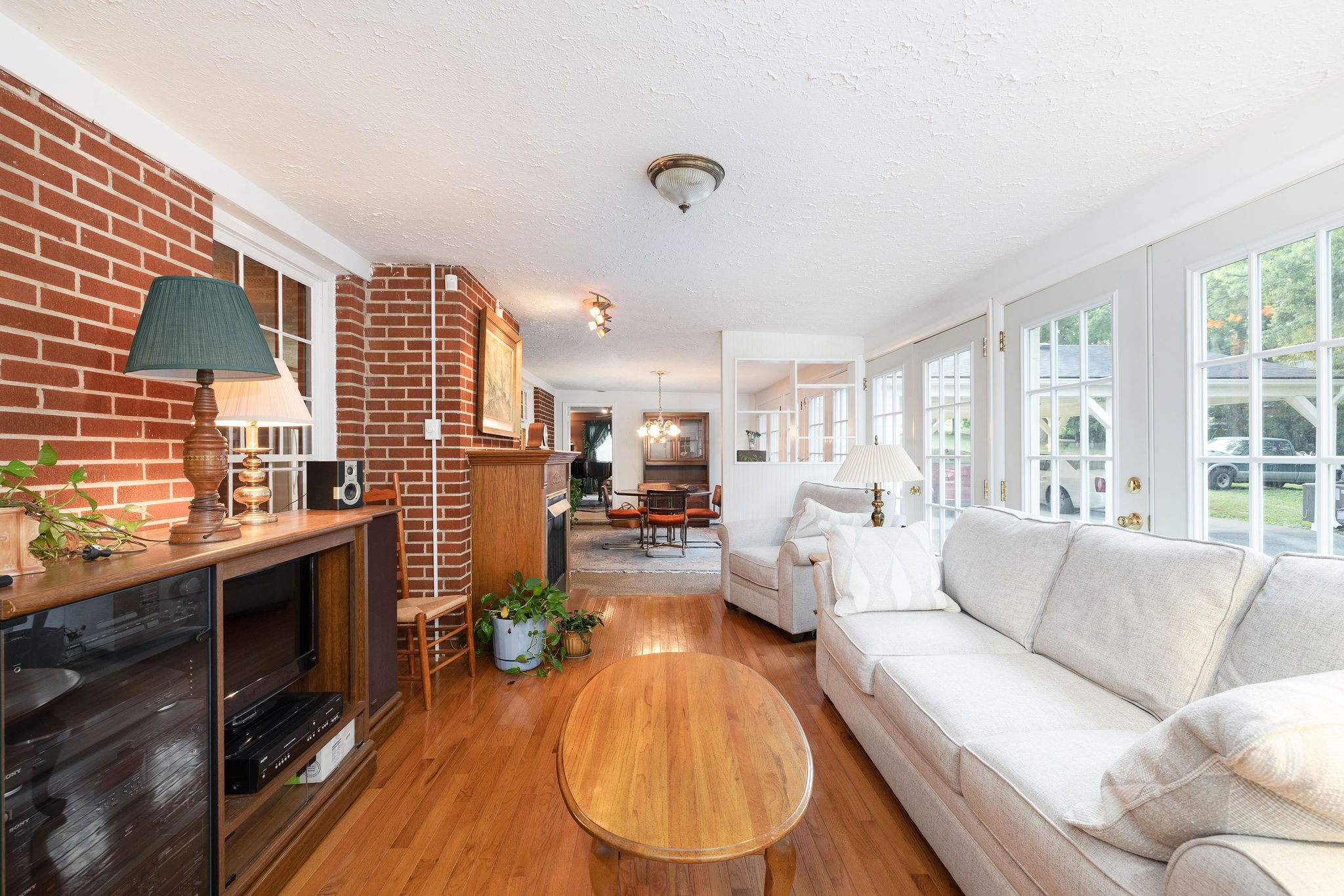 805 Vantrease Road Madison, TN 37115 - Photo 29 of 60 a living room with fireplace furniture and a large window