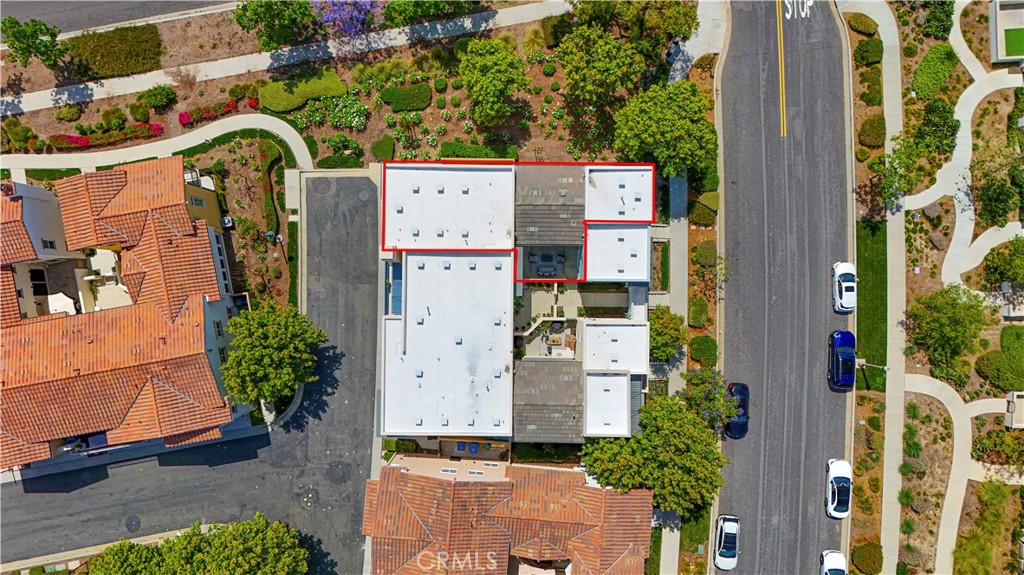 202 Cultivate Irvine, CA 92618 - Photo 45 of 65 an aerial view of residential house with outdoor space and parking