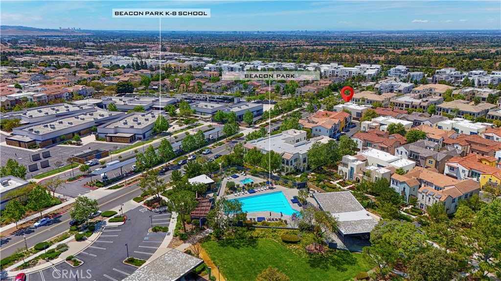 202 Cultivate Irvine, CA 92618 - Photo 59 of 65 an aerial view of residential houses with outdoor space