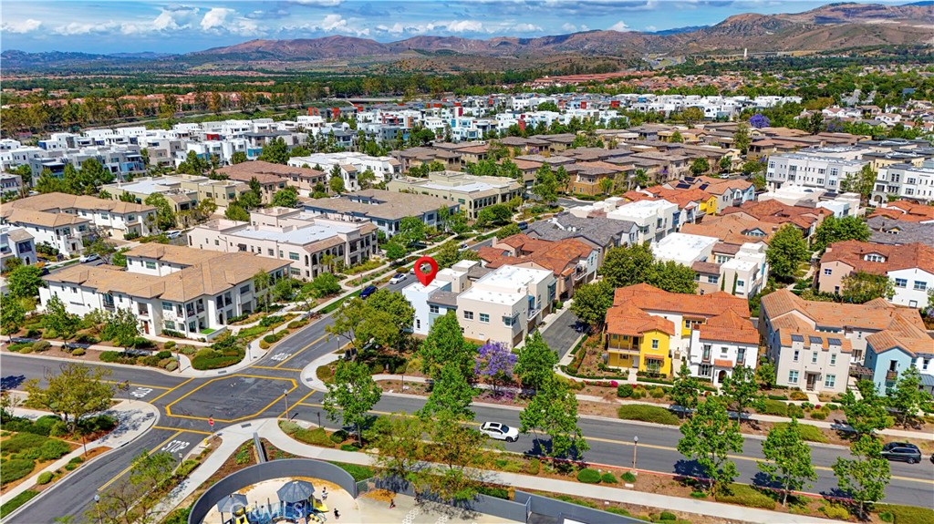 202 Cultivate Irvine, CA 92618 - Photo 62 of 65 an aerial view of residential houses with outdoor space