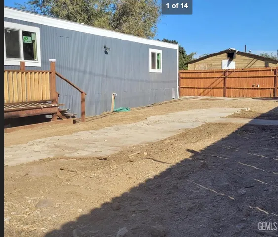 a view of a house with a outdoor space
