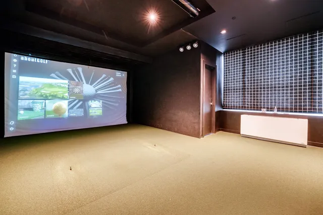 a view of an empty room with a fireplace