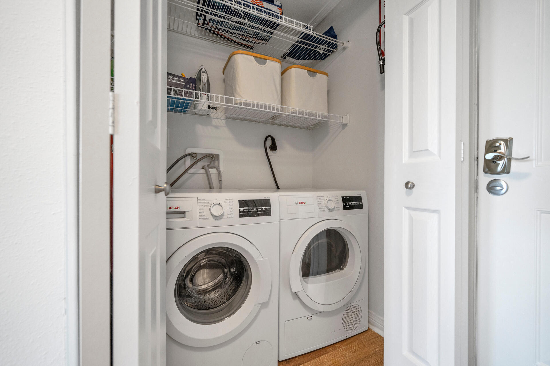 145 Beachfront Trail, Unit 303A Santa Rosa Beach, FL 32459 - Photo 14 of 38 a utility room with dryer and washer