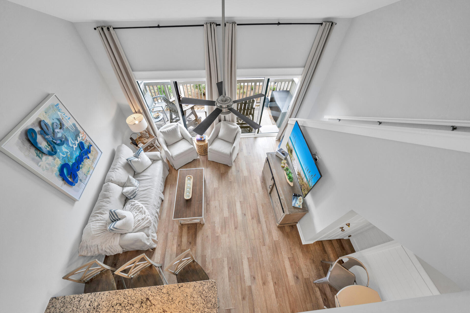 145 Beachfront Trail, Unit 303A Santa Rosa Beach, FL 32459 - Photo 15 of 38 a view of living room with furniture and rug