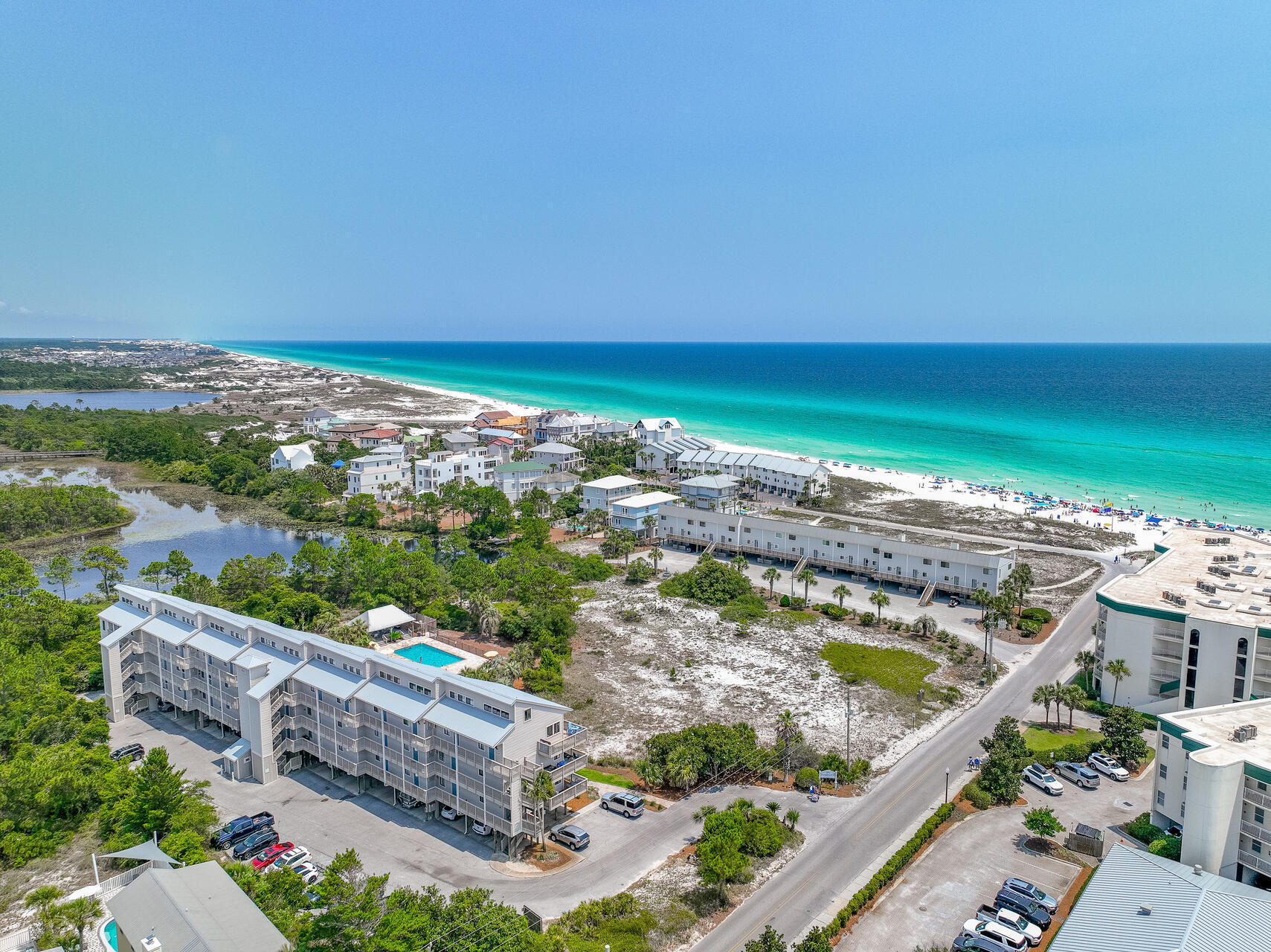 145 Beachfront Trail, Unit 303A Santa Rosa Beach, FL 32459 - Photo 23 of 38 a view of a city from a terrace