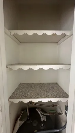 a view of table and chairs