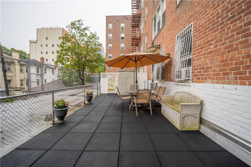 1625 Emmons Avenue, Unit 1R Brooklyn, NY 11235 - Photo 20 of 25 a view of outdoor space with seating area