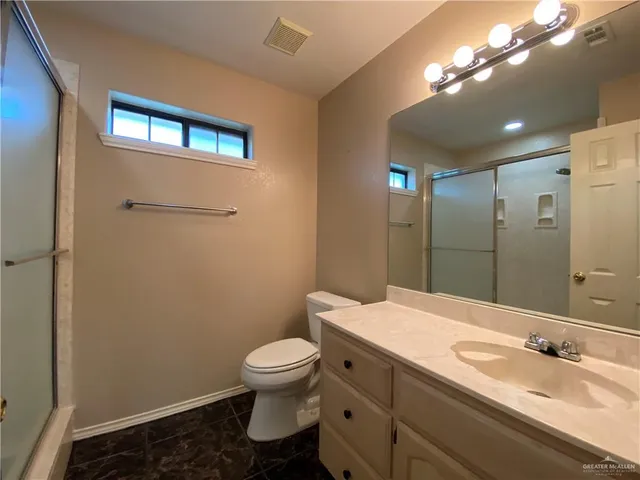 a bathroom with a tub