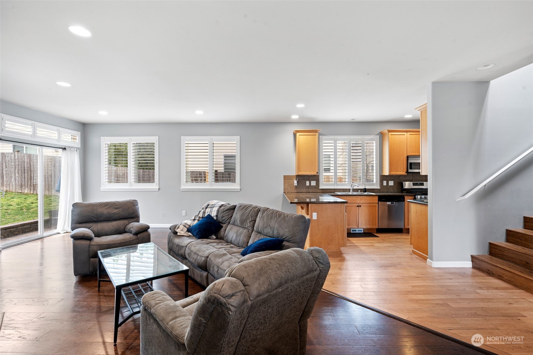 23604 17th Place West Bothell, WA 98021 - Photo 5 of 31 a living room with furniture and a wooden floor