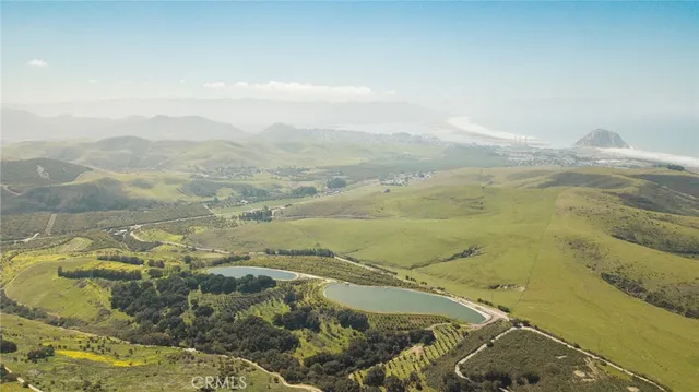 a view of city and mountain