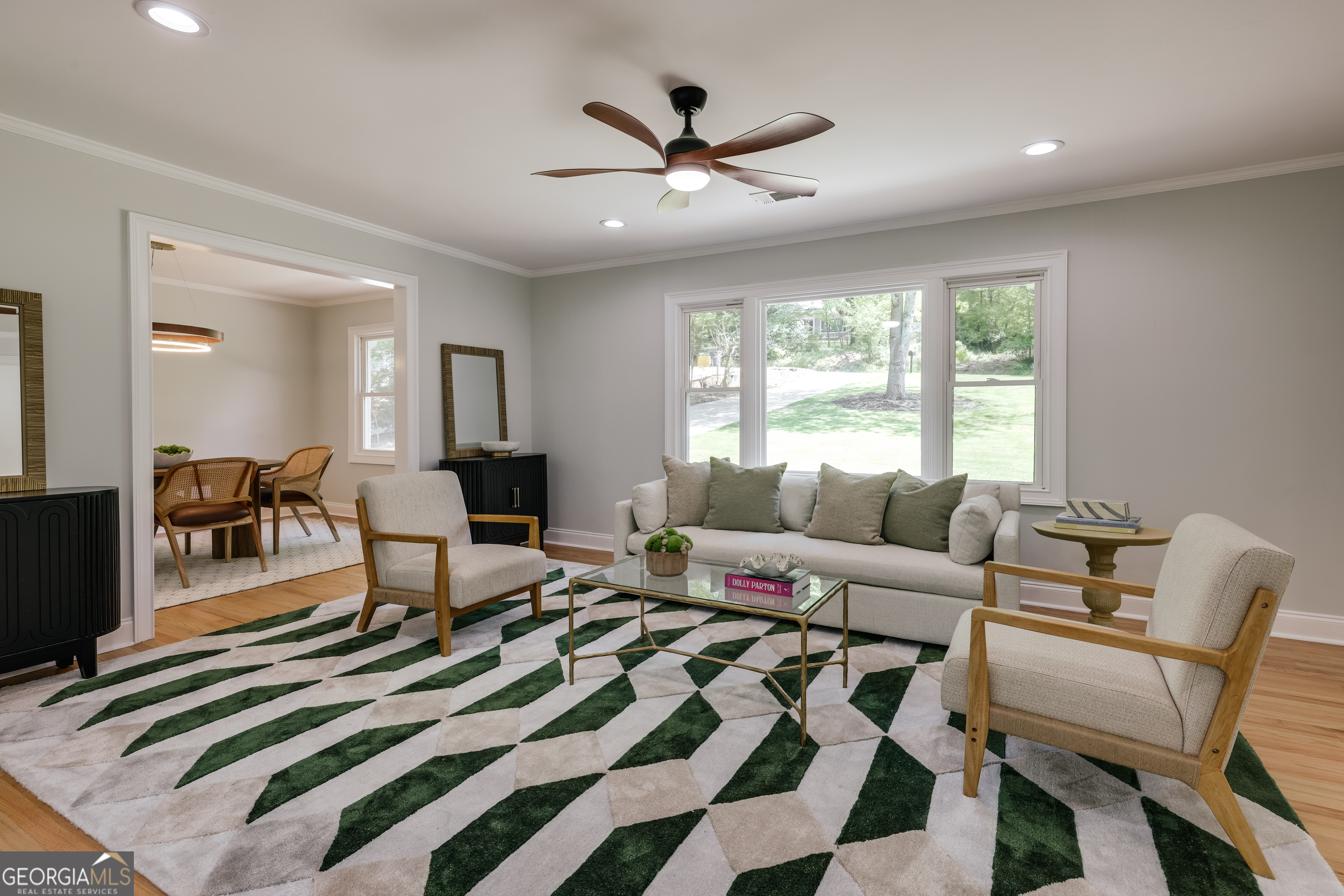 290 Fortson Drive Athens, GA 30606 - Photo 4 of 61 a living room with furniture and a large window