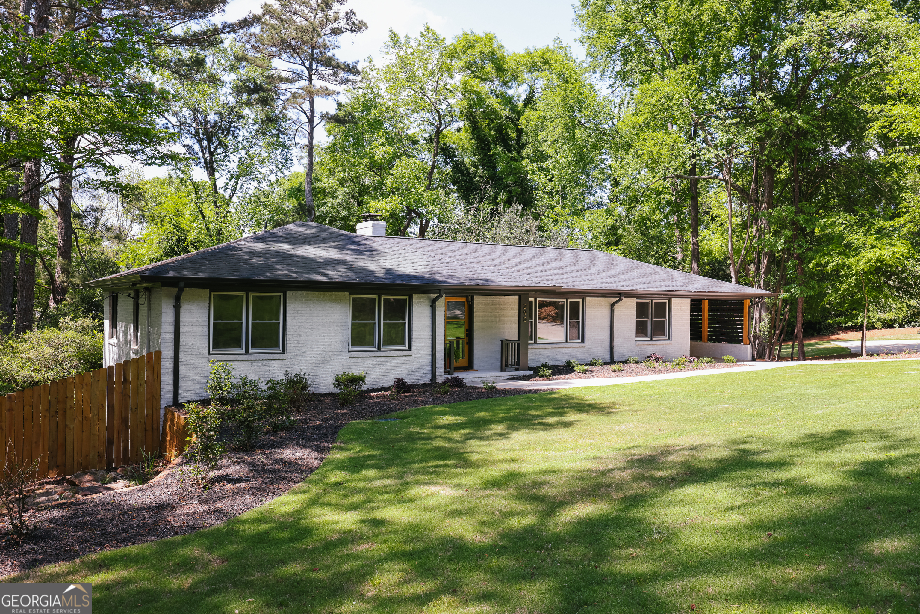 290 Fortson Drive Athens, GA 30606 - Photo 53 of 61 a view of a house with a yard potted plants and large tree