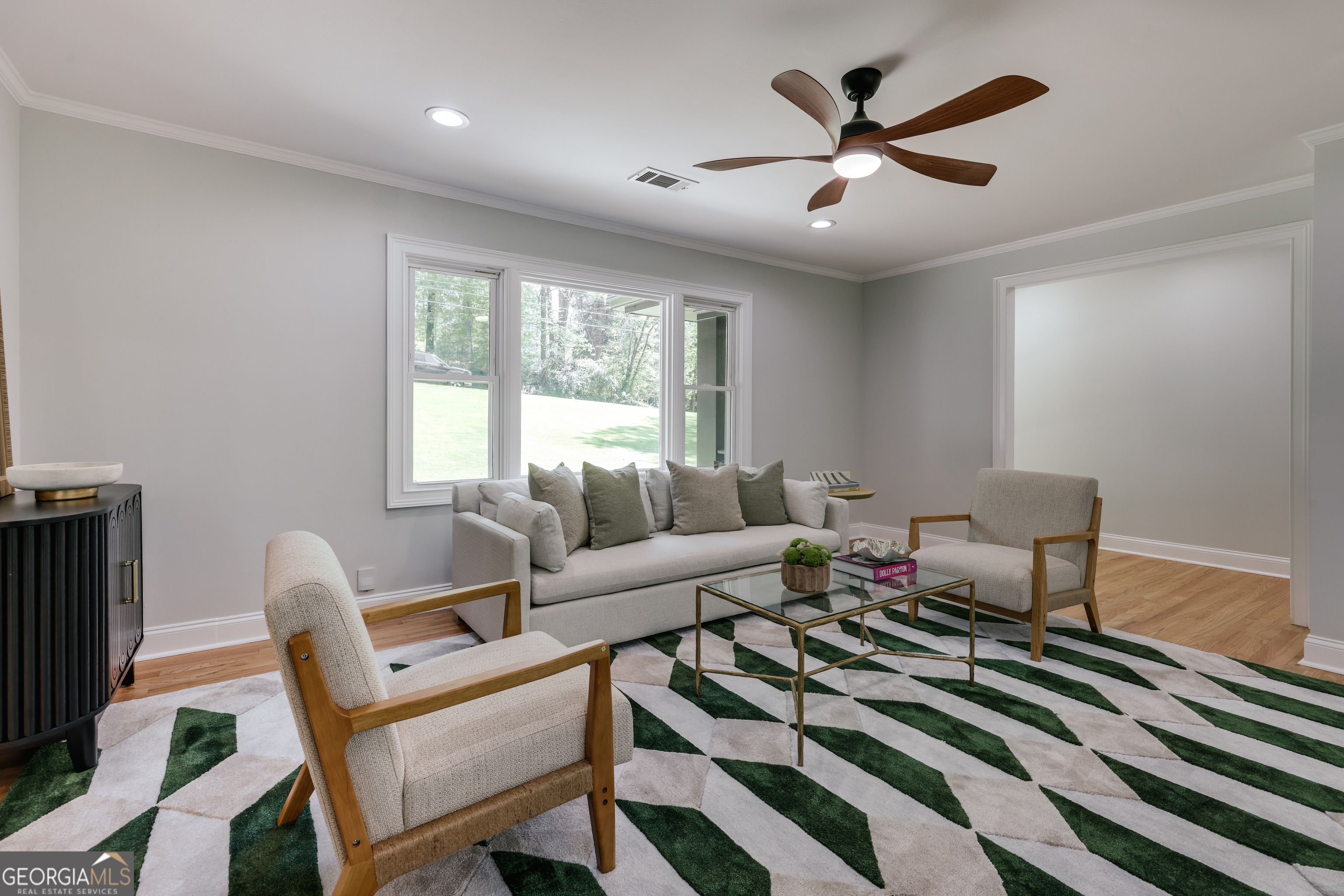 290 Fortson Drive Athens, GA 30606 - Photo 6 of 61 a living room with furniture and a large window