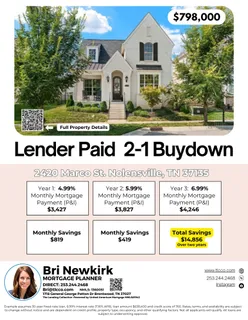 $798,000 | 2420 Marco Street, Nolensville, TN 37135