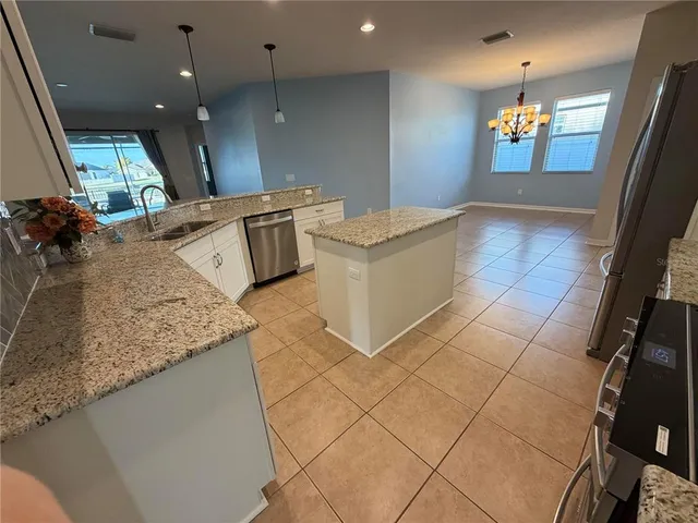 a view of a livingroom with a window