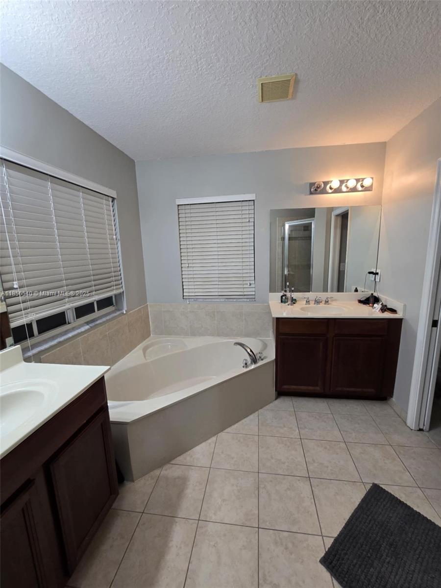 13994 Southwest 278th Street Homestead, FL 33032 - Photo 13 of 19 a bathroom with a tub a sink and a mirror