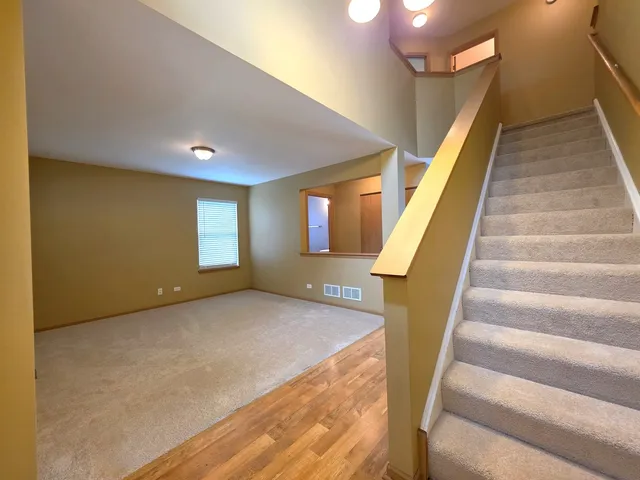 a view of an front door