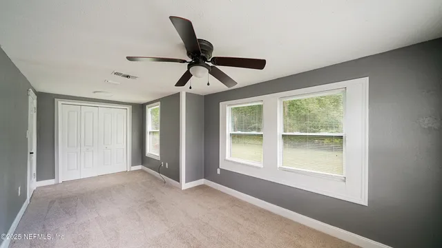 en empty room with window