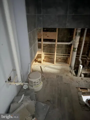 a view of storage and utility room