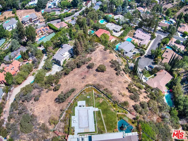 a bird view of building