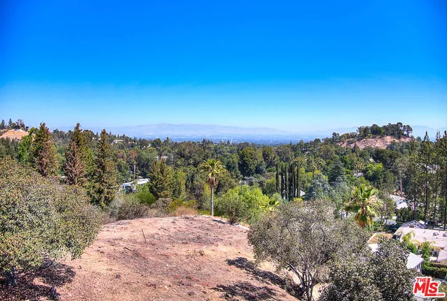 a view of a house with a yard and garden