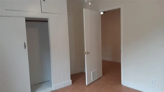 a small space with a window