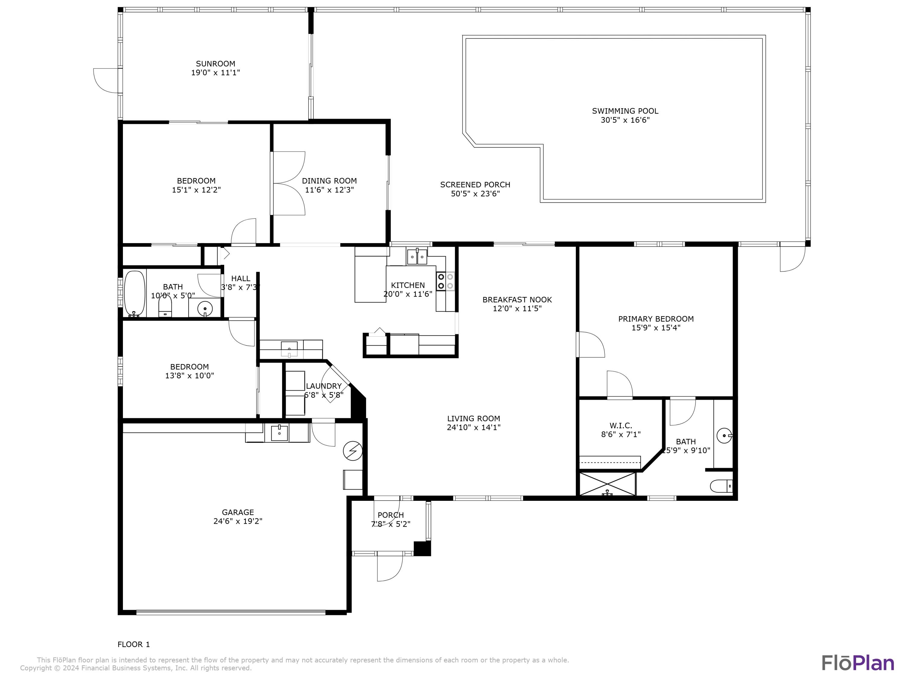 1270 Meadowbrook Road Northeast Palm Bay, FL 32905 - Photo 3 of 58 all_in_one_with_dimensions_jpg_0