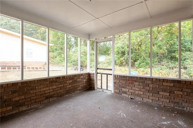 front view of a house with a window