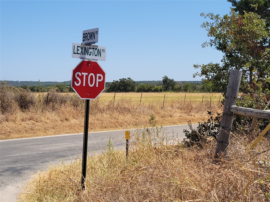 0 Brown Road McDade, TX 78650 - Photo 8 of 10 a view of a lake with a mountain in the background