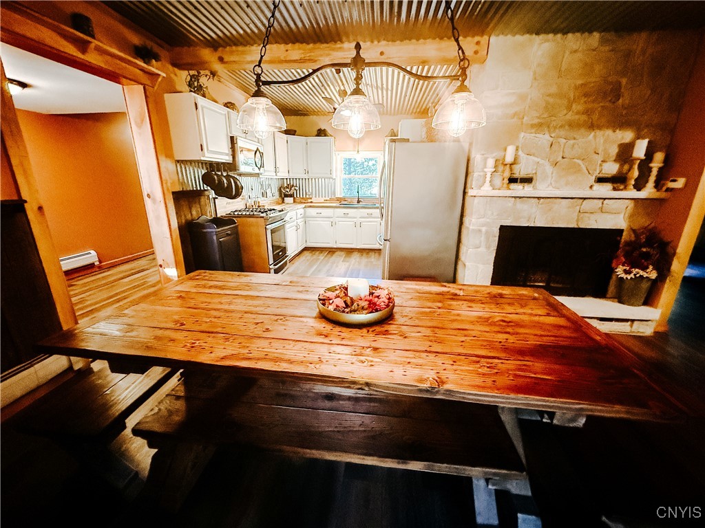 87 Armstrong Road Lansing, NY 14882 - Photo 11 of 49 Dining Room Looking to Kitchen