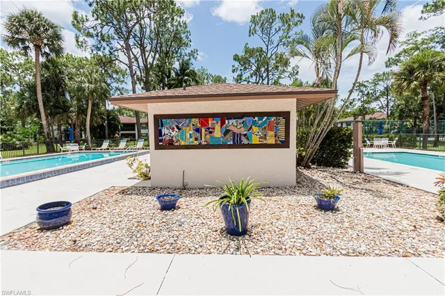 a view of outdoor space yard deck patio and swimming pool