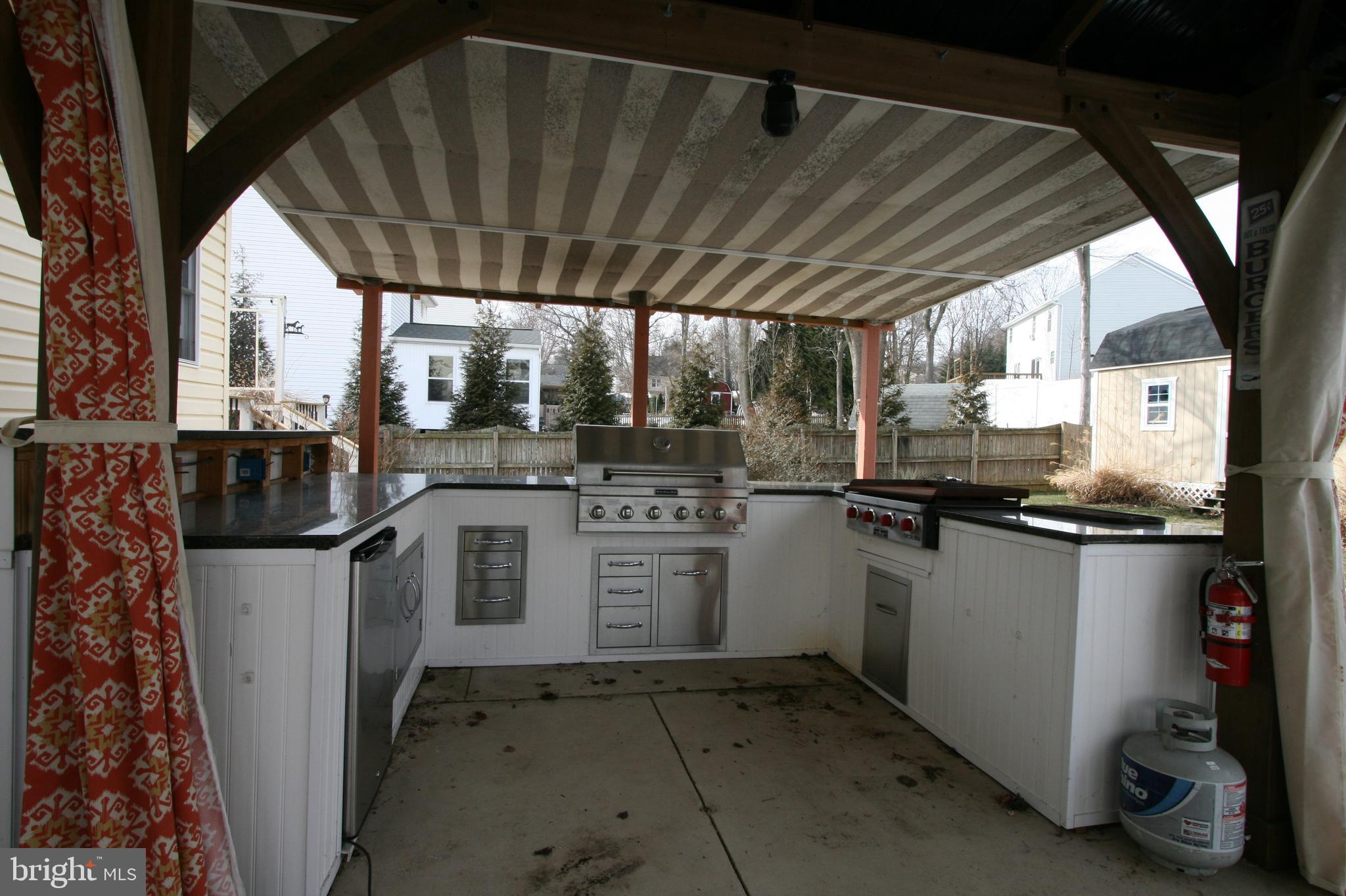 3808 Misty Hollow Point of Rocks, MD 21777 - Photo 53 of 61 Outdoor kitchen with granite counters