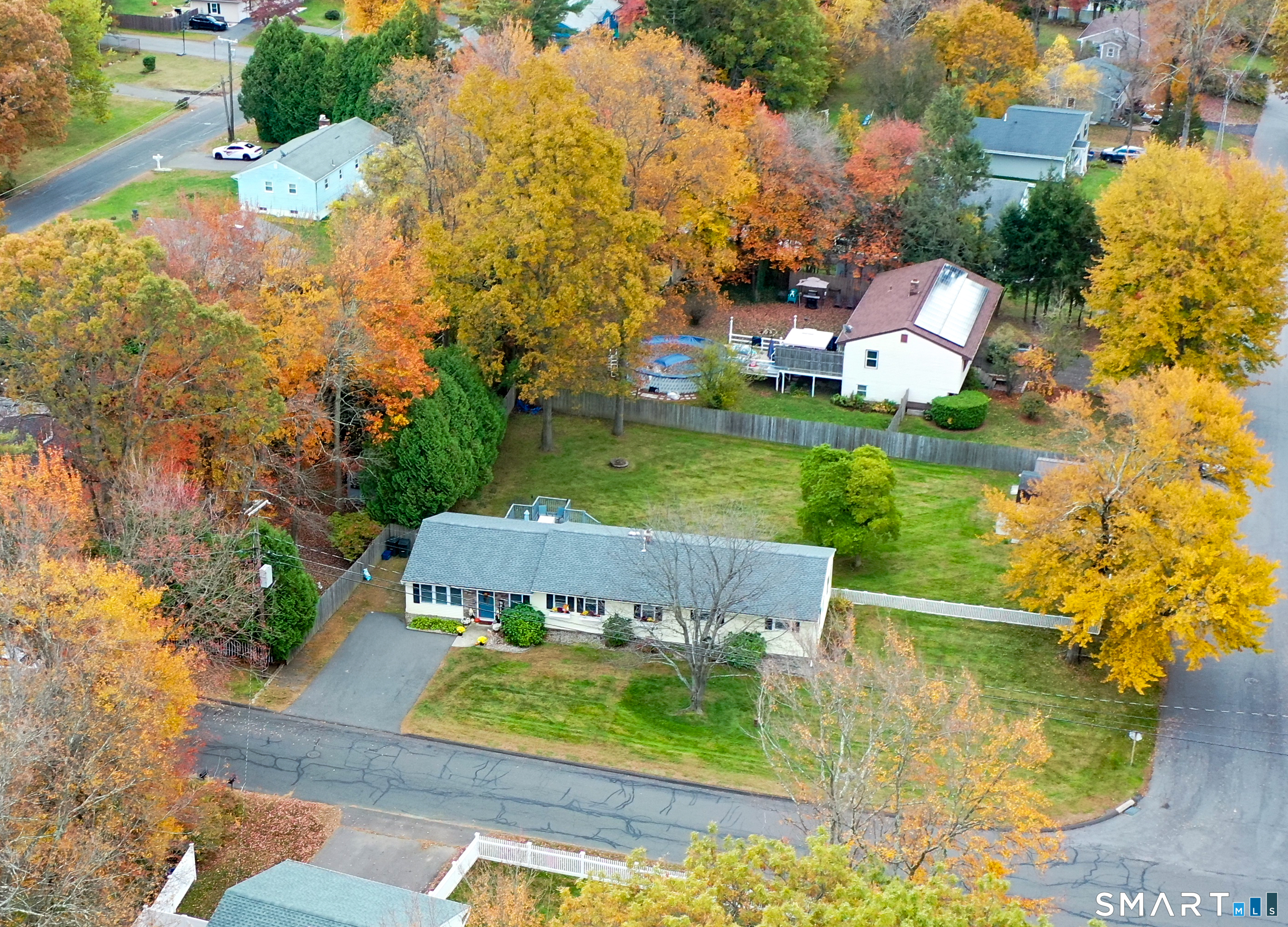 17 Forest View Drive Wolcott, CT 06716 - Photo 32 of 33 an aerial view of a house with a garden and lake view