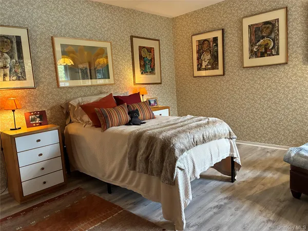 a view of a patio on the roof deck