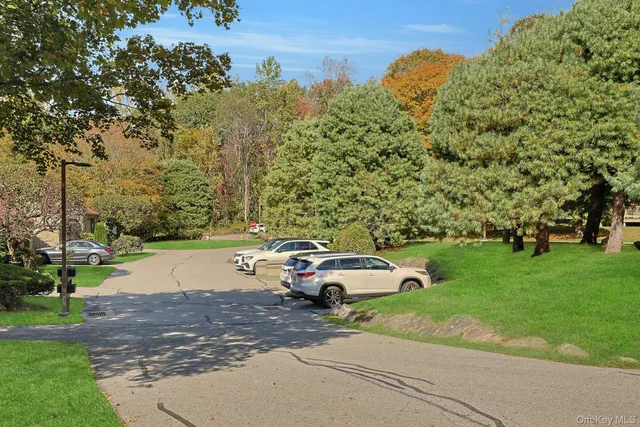 a car parked on the side of the road