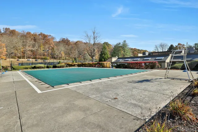 a view of a basketball court