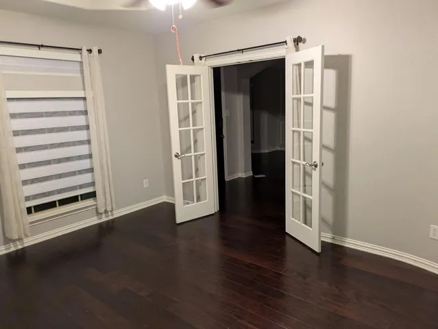 a view of a livingroom with a staircase