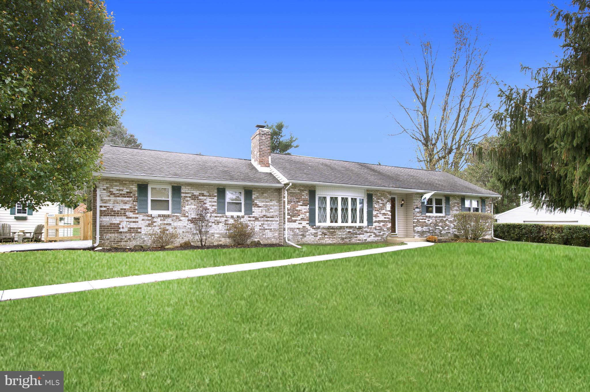 536 Stratford Road Fallston, MD 21047 - Photo 1 of 30 a front view of a house with a garden